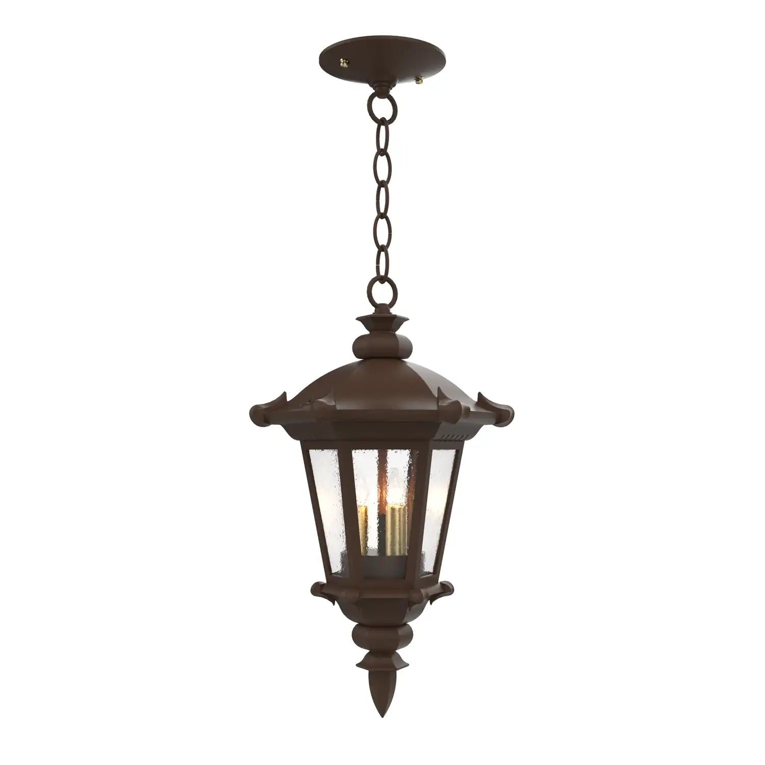 SNOC, MONTPELLIER - CEILING MOUNTING WITH CHAIN CLOSED BOTTOM SMALL FORMAT 13355, OUTDOOR CEILING LIGHT