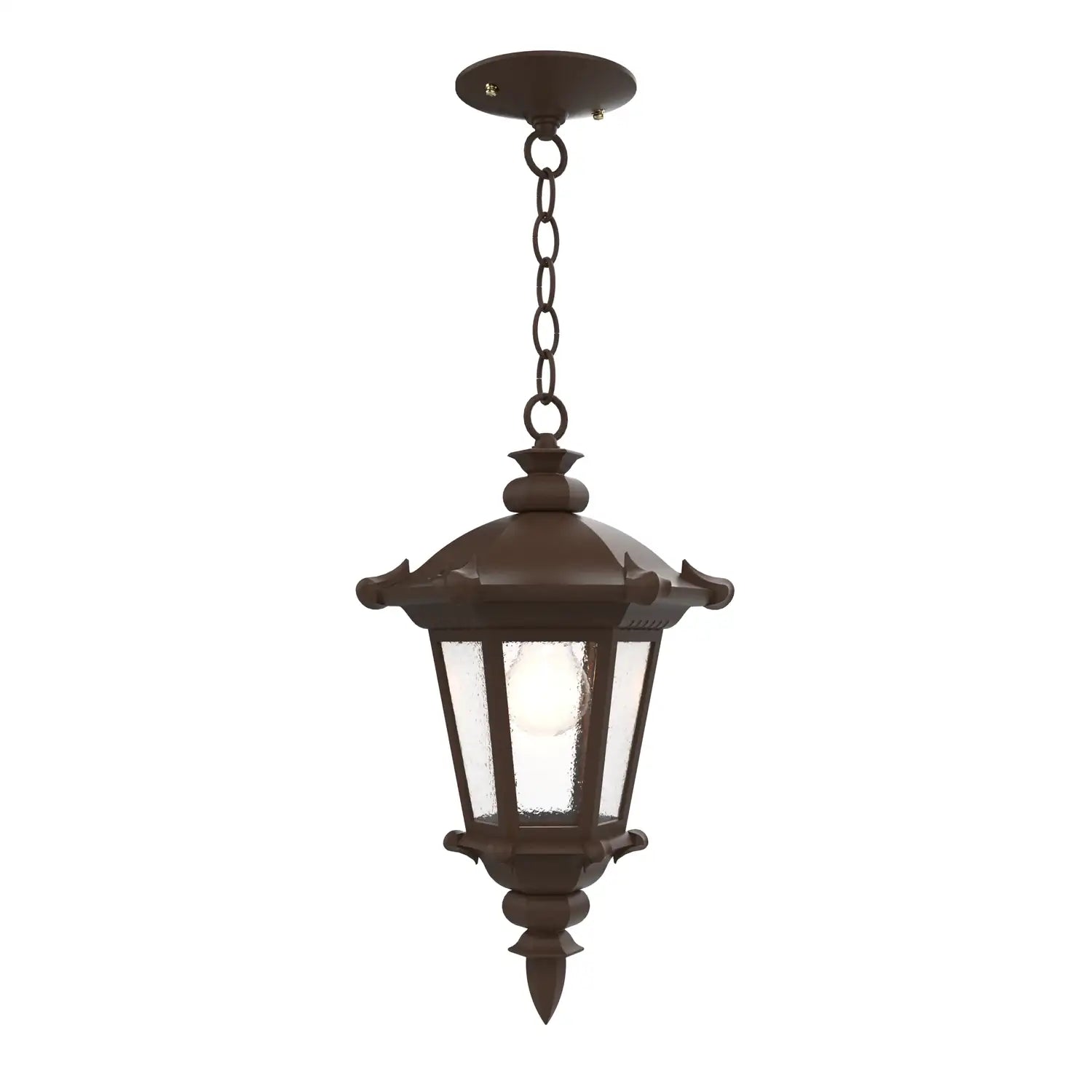 SNOC, MONTPELLIER - CEILING MOUNTING WITH CHAIN CLOSED BOTTOM SMALL FORMAT 13355, OUTDOOR CEILING LIGHT