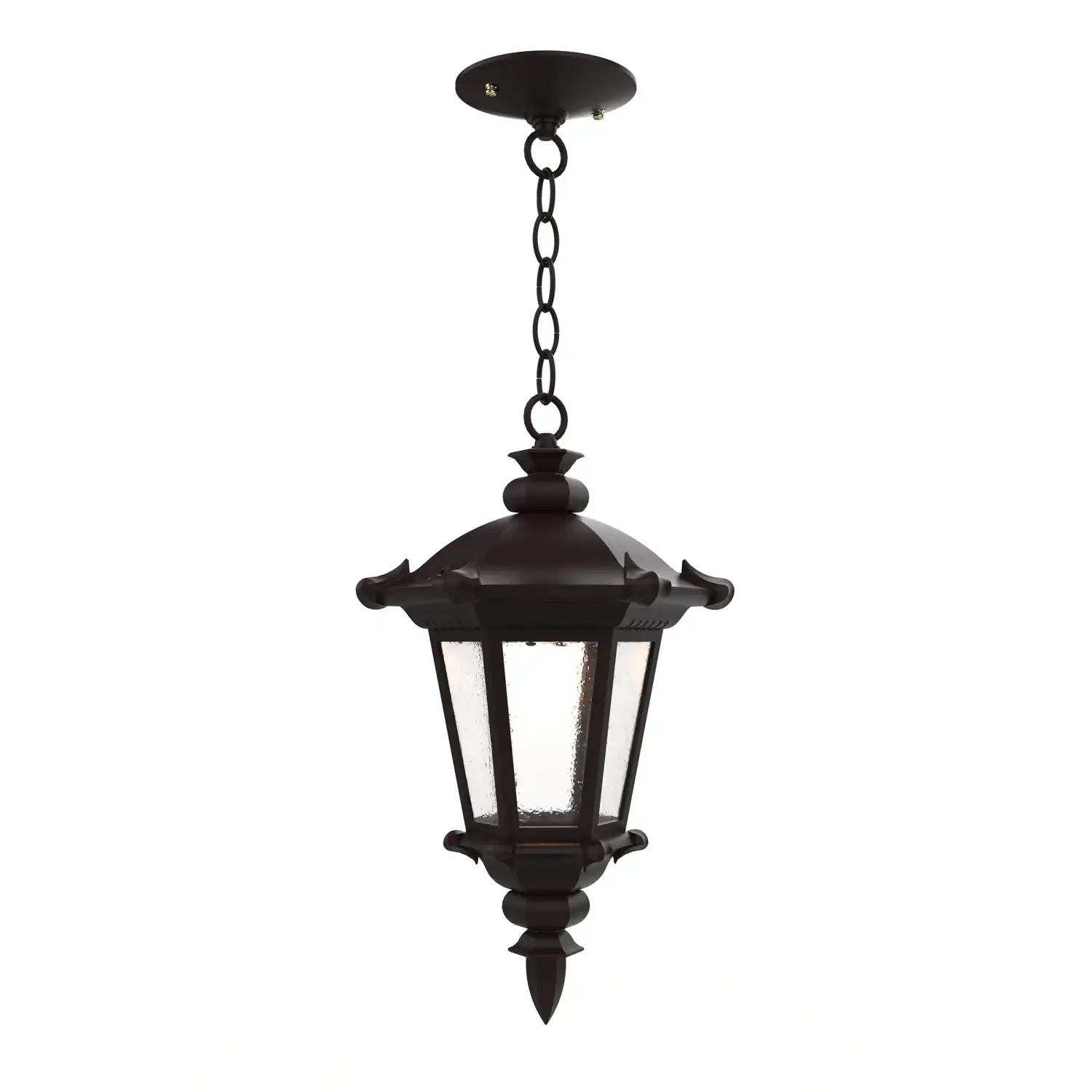 SNOC, MONTPELLIER - CEILING MOUNTING WITH CHAIN CLOSED BOTTOM SMALL FORMAT 13355, OUTDOOR CEILING LIGHT