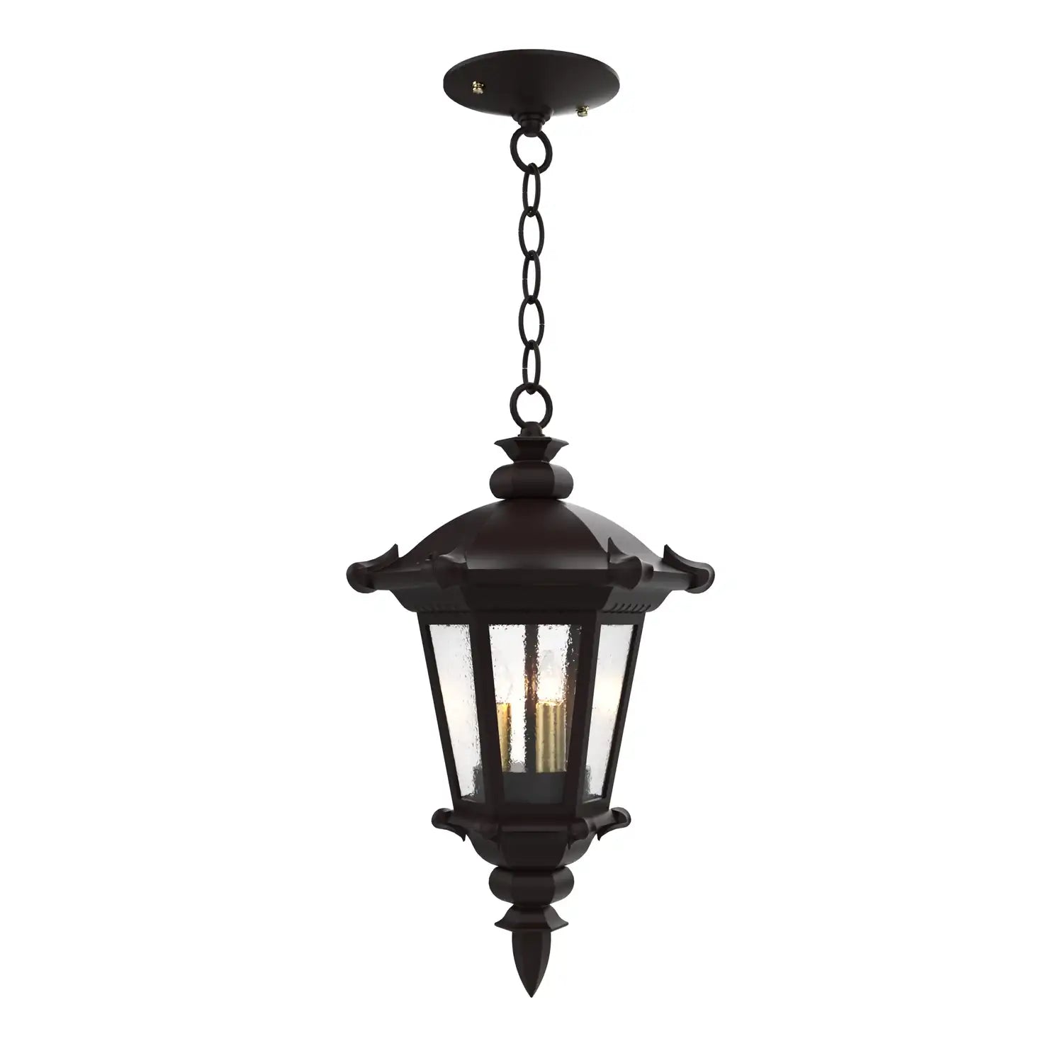 SNOC, MONTPELLIER - CEILING MOUNTING WITH CHAIN CLOSED BOTTOM SMALL FORMAT 13355, OUTDOOR CEILING LIGHT