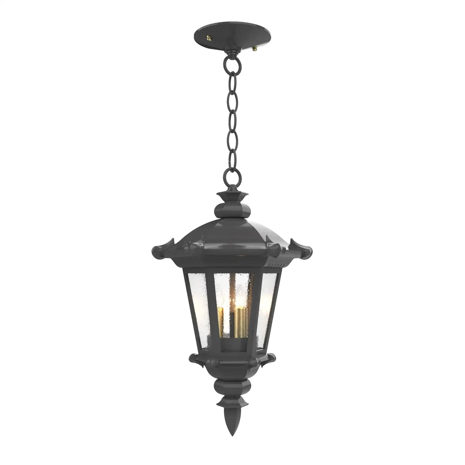SNOC, MONTPELLIER - CEILING MOUNTING WITH CHAIN CLOSED BOTTOM SMALL FORMAT 13355, OUTDOOR CEILING LIGHT