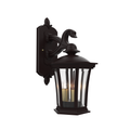 SNOC, WESTMINSTER - WALL MOUNT DECORATIVE ARM DOWN OPEN BOTTOM SMALL 13511, OUTDOOR WALL LIGHTS