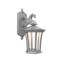 SNOC, WESTMINSTER - WALL MOUNT DECORATIVE ARM DOWN OPEN BOTTOM SMALL 13511, OUTDOOR WALL LIGHTS