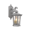 SNOC, WESTMINSTER - WALL MOUNT DECORATIVE ARM DOWN OPEN BOTTOM SMALL 13511, OUTDOOR WALL LIGHTS