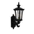 SNOC, WESTMINSTER - WALL MOUNT DECORATIVE ARM UP SMALL 13514, OUTDOOR WALL LIGHTS