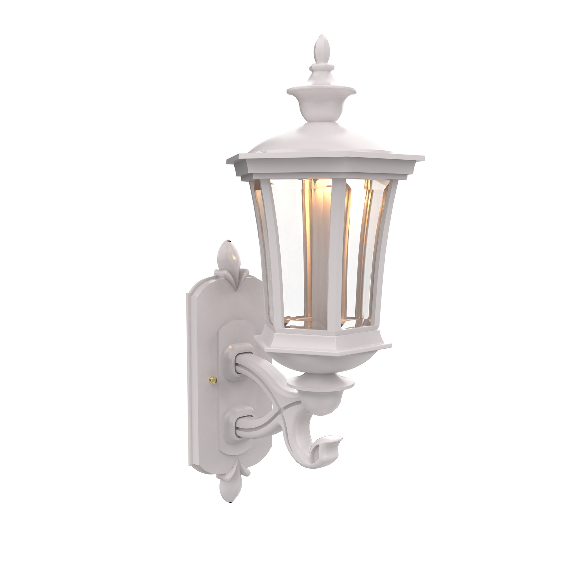 SNOC, WESTMINSTER - WALL MOUNT DECORATIVE ARM UP SMALL 13514, OUTDOOR WALL LIGHTS
