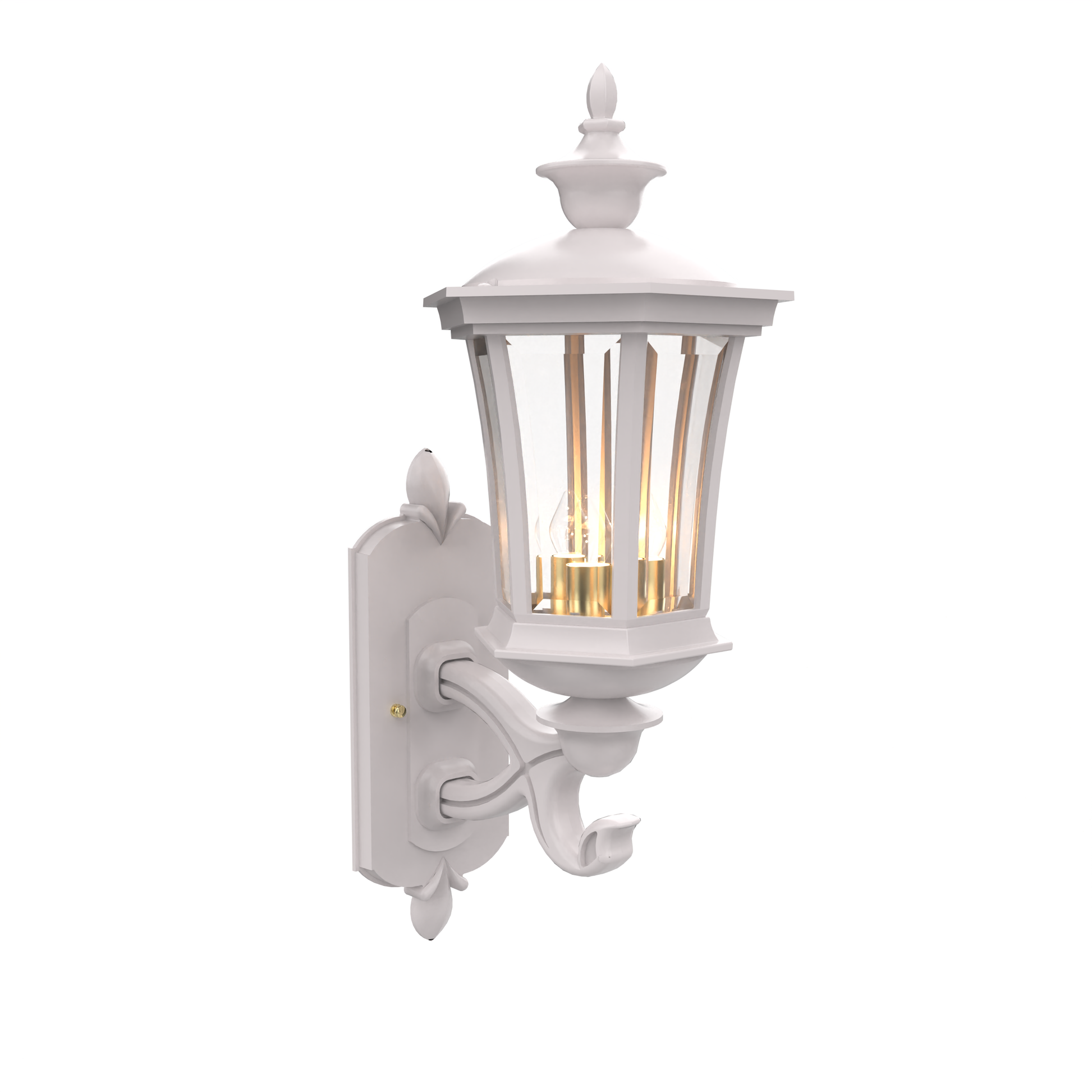 SNOC, WESTMINSTER - WALL MOUNT DECORATIVE ARM UP SMALL 13514, OUTDOOR WALL LIGHTS