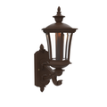 SNOC, WESTMINSTER - WALL MOUNT DECORATIVE ARM UP SMALL 13514, OUTDOOR WALL LIGHTS