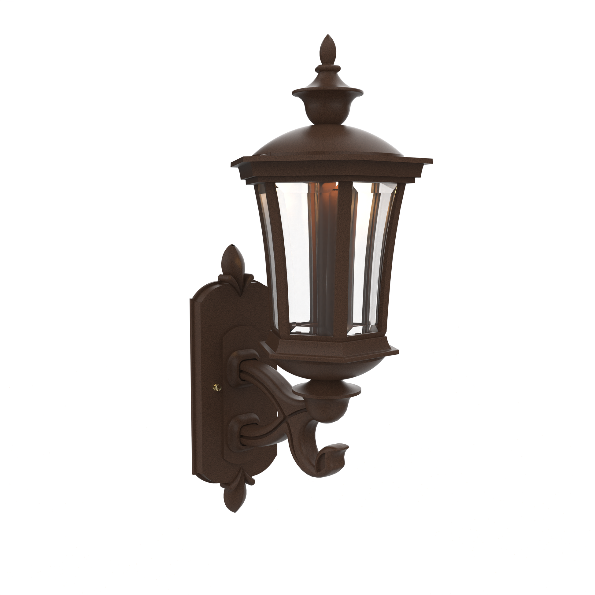 SNOC, WESTMINSTER - WALL MOUNT DECORATIVE ARM UP SMALL 13514, OUTDOOR WALL LIGHTS