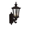 SNOC, WESTMINSTER - WALL MOUNT DECORATIVE ARM UP SMALL 13514, OUTDOOR WALL LIGHTS