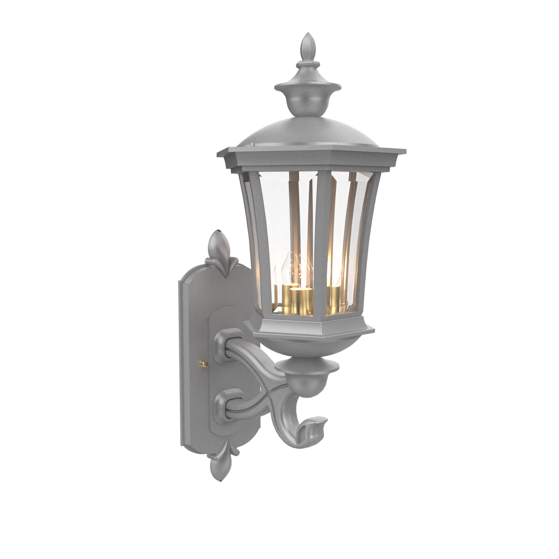 SNOC, WESTMINSTER - WALL MOUNT DECORATIVE ARM UP SMALL 13514, OUTDOOR WALL LIGHTS