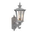 SNOC, WESTMINSTER - WALL MOUNT DECORATIVE ARM UP SMALL 13514, OUTDOOR WALL LIGHTS