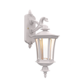 SNOC, WESTMINSTER - WALL MOUNT DECORATIVE ARM DOWN CLOSED BOTTOM SMALL SIZE 13515, OUTDOOR WALL LIGHTS