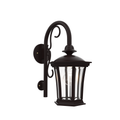 SNOC, WESTMINSTER - WALL MOUNT DOWN WITH CANE OPEN BOTTOM SMALL 13593, OUTDOOR WALL LIGHTS