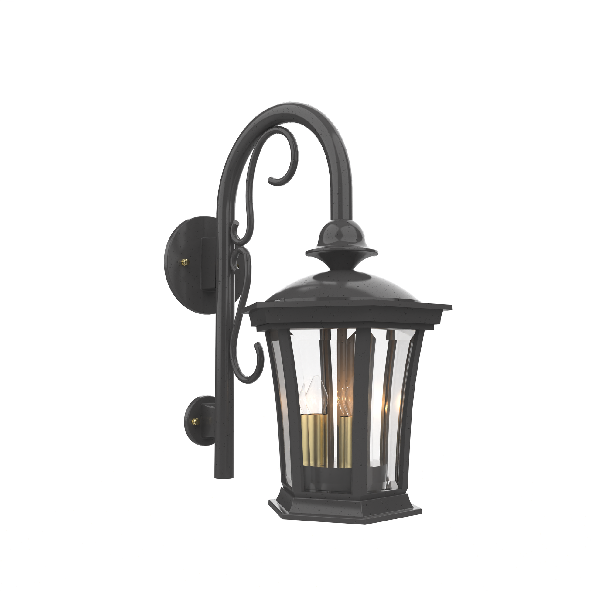 SNOC, WESTMINSTER - WALL MOUNT DOWN WITH CANE OPEN BOTTOM SMALL 13593, OUTDOOR WALL LIGHTS