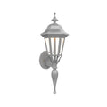 SNOC, FLORENCE - UPWARD MOUNT WALL MOUNT WITH ROD SMALL 13720, OUTDOOR WALL LIGHTS