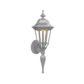 SNOC, FLORENCE - UPWARD MOUNT WALL MOUNT WITH ROD SMALL 13720, OUTDOOR WALL LIGHTS
