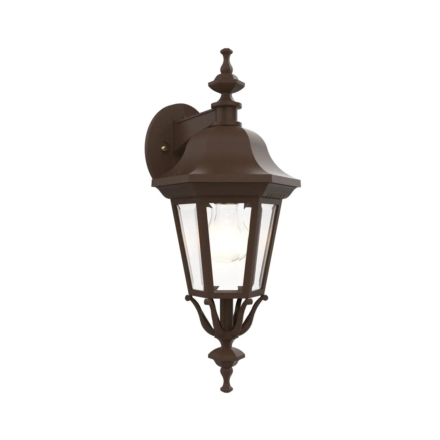 SNOC, FLORENCE - CLOSED BOTTOM WALL MOUNT DOWN SMALL 13725, OUTDOOR WALL LIGHTS