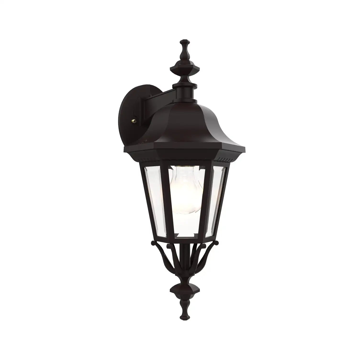 SNOC, FLORENCE - CLOSED BOTTOM WALL MOUNT DOWN SMALL 13725, OUTDOOR WALL LIGHTS