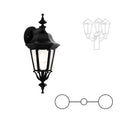 SNOC FLORENCE - CLOSED BOTTOM DOUBLE HEAD DOWN MOUNT FOR SMALL POST 13725 2A - Post