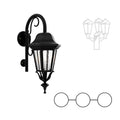 SNOC FLORENCE - TWO-HEAD MOUNTING AND CENTRAL HEAD DOWN WITH CLOSED BOTTOM CANE FOR SMALL SIZE POLE 13798 2A1 - Post