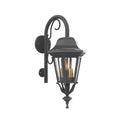 SNOC, FLORENCE - WALL MOUNT DOWN WITH CANE CLOSED BOTTOM SMALL SIZE 13798, OUTDOOR WALL LIGHTS