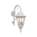 SNOC, FLORENCE - WALL MOUNT DOWN WITH CANE CLOSED BOTTOM SMALL SIZE 13798, OUTDOOR WALL LIGHTS