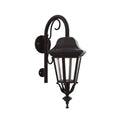 SNOC, FLORENCE - WALL MOUNT DOWN WITH CANE CLOSED BOTTOM SMALL SIZE 13798, OUTDOOR WALL LIGHTS