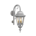 SNOC, FLORENCE - WALL MOUNT DOWN WITH CANE CLOSED BOTTOM SMALL SIZE 13798, OUTDOOR WALL LIGHTS