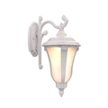 SNOC, MUNICH - WALL MOUNTED DECORATIVE ARM DOWN CLOSED BOTTOM SMALL FORMAT 14283, OUTDOOR WALL LIGHTS