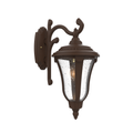 SNOC, MUNICH - WALL MOUNTED DECORATIVE ARM DOWN CLOSED BOTTOM SMALL FORMAT 14283, OUTDOOR WALL LIGHTS