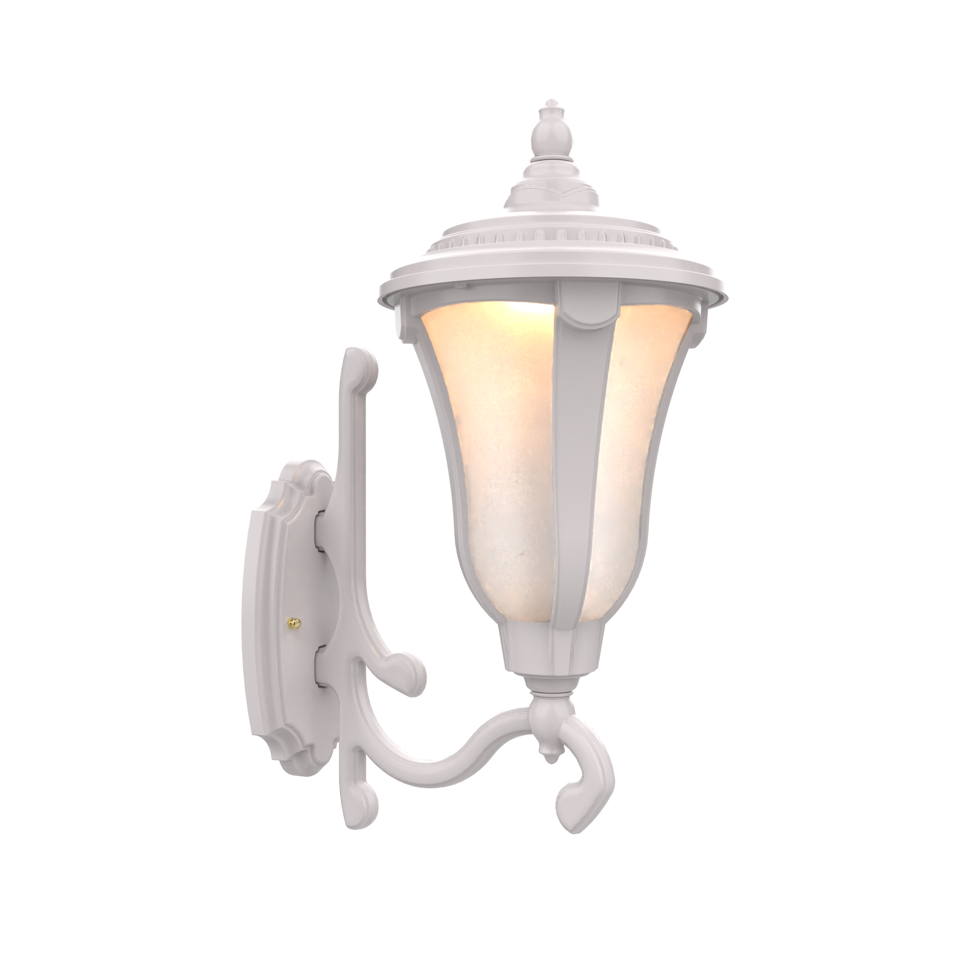SNOC, MUNICH - WALL MOUNT DECORATIVE ARM UP SMALL 14287, OUTDOOR WALL LIGHTS