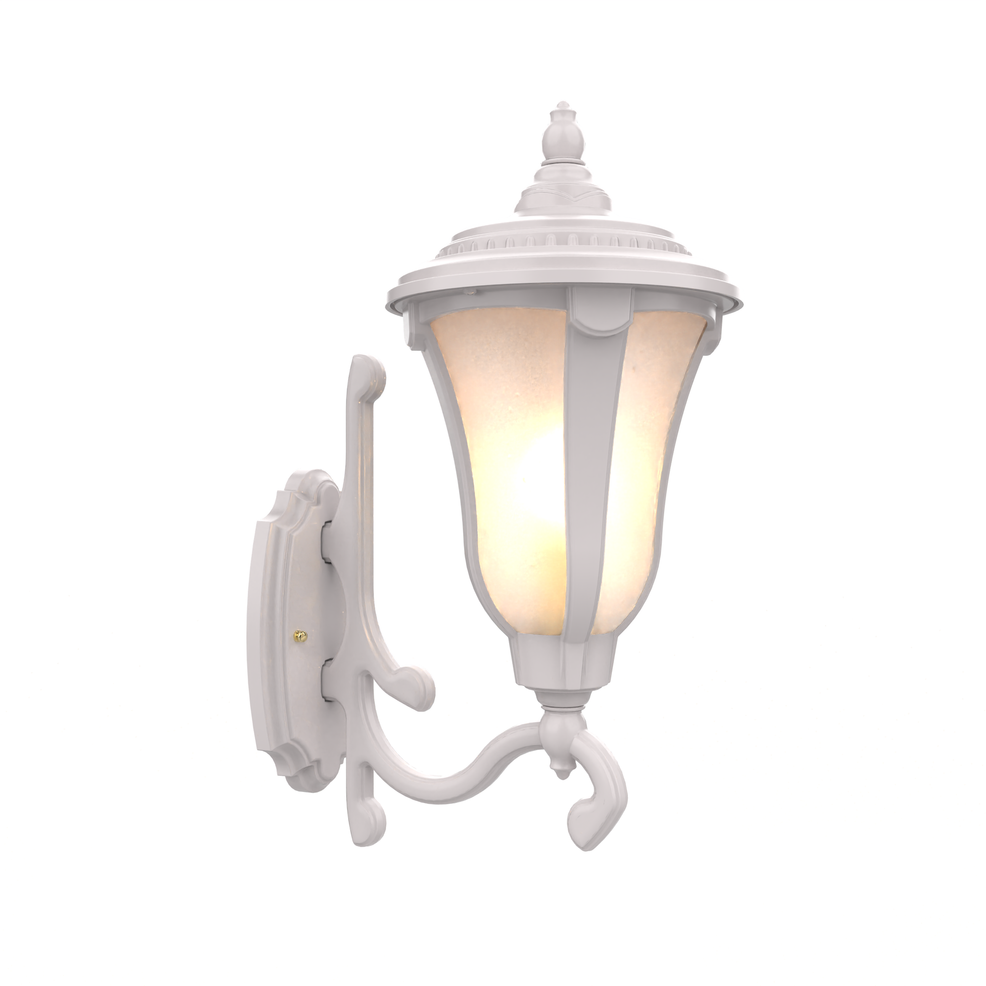 SNOC, MUNICH - WALL MOUNT DECORATIVE ARM UP SMALL 14287, OUTDOOR WALL LIGHTS