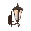 SNOC, MUNICH - WALL MOUNT DECORATIVE ARM UP SMALL 14287, OUTDOOR WALL LIGHTS