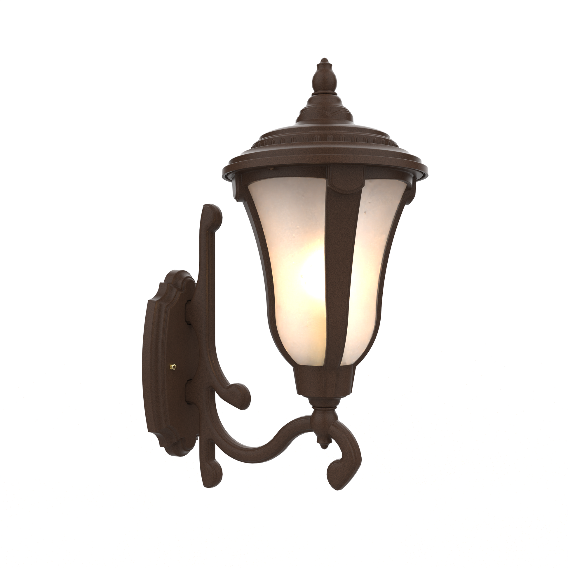 SNOC, MUNICH - WALL MOUNT DECORATIVE ARM UP SMALL 14287, OUTDOOR WALL LIGHTS