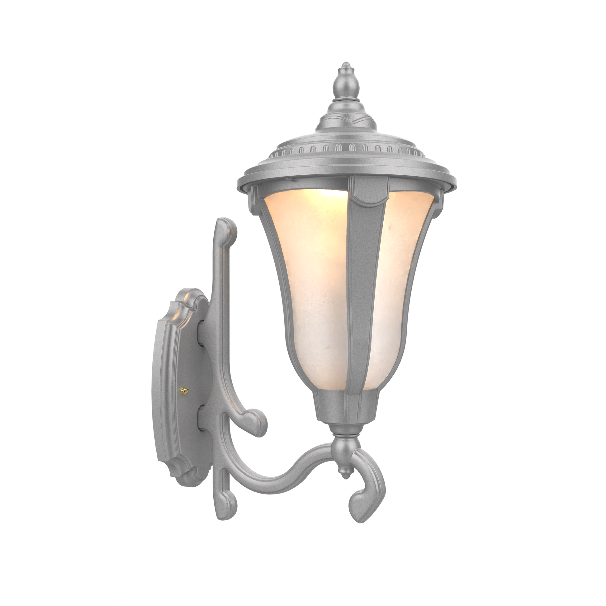 SNOC, MUNICH - WALL MOUNT DECORATIVE ARM UP SMALL 14287, OUTDOOR WALL LIGHTS