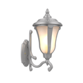 SNOC, MUNICH - WALL MOUNT DECORATIVE ARM UP SMALL 14287, OUTDOOR WALL LIGHTS