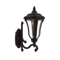 SNOC, MUNICH - WALL MOUNT DECORATIVE ARM UP SMALL 14287, OUTDOOR WALL LIGHTS