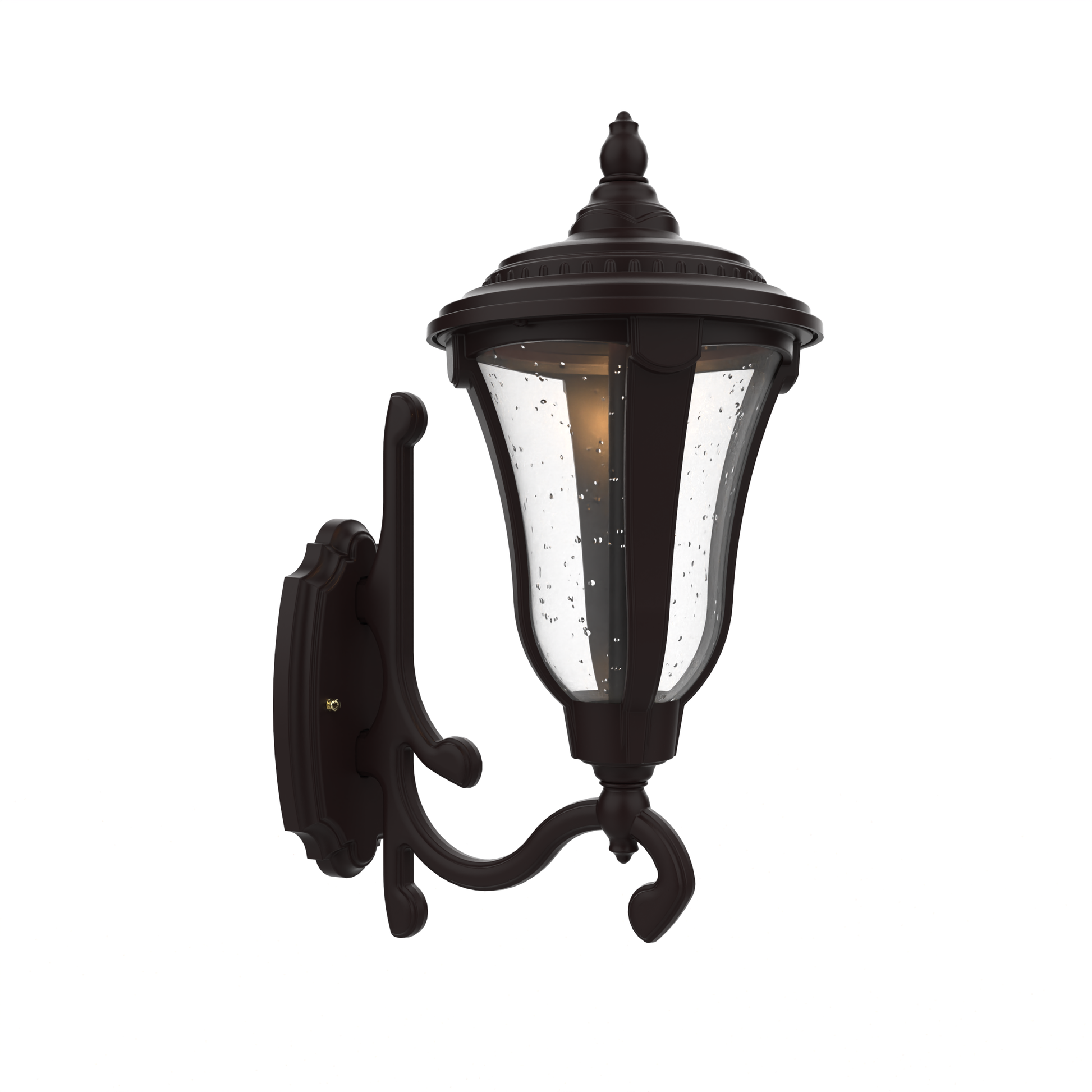 SNOC, MUNICH - WALL MOUNT DECORATIVE ARM UP SMALL 14287, OUTDOOR WALL LIGHTS