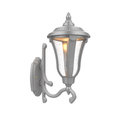 SNOC, MUNICH - WALL MOUNT DECORATIVE ARM UP SMALL 14287, OUTDOOR WALL LIGHTS