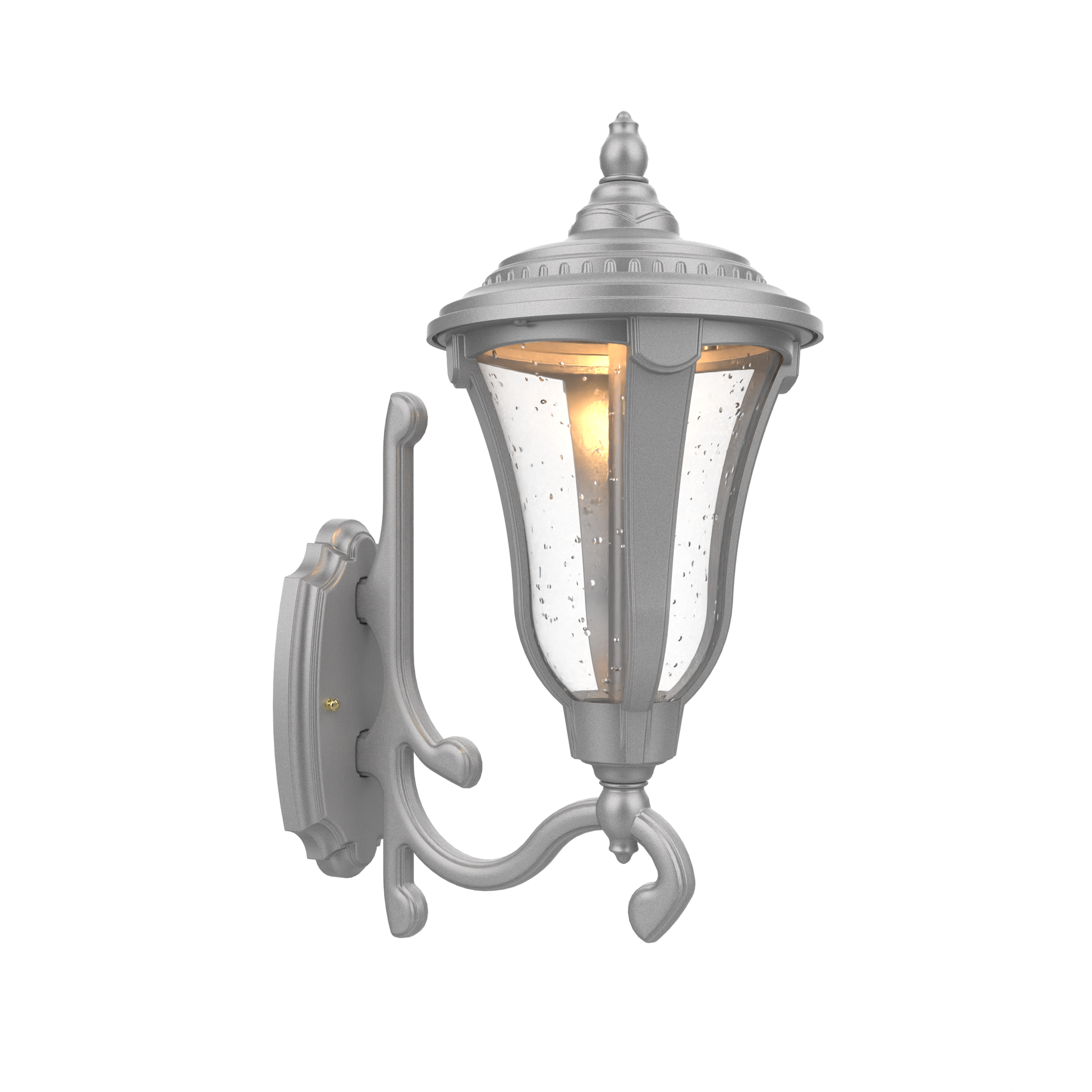 SNOC, MUNICH - WALL MOUNT DECORATIVE ARM UP SMALL 14287, OUTDOOR WALL LIGHTS