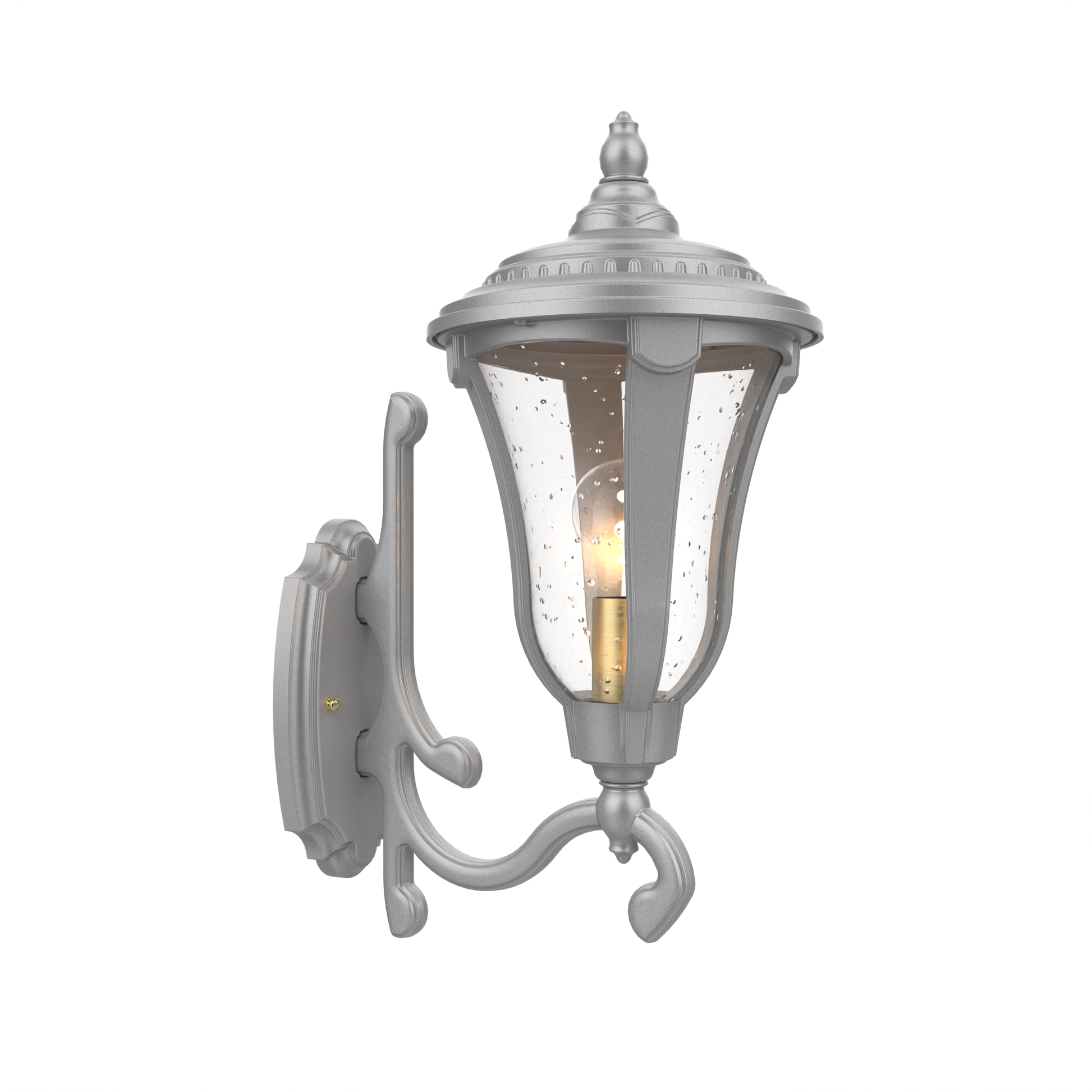 SNOC, MUNICH - WALL MOUNT DECORATIVE ARM UP SMALL 14287, OUTDOOR WALL LIGHTS