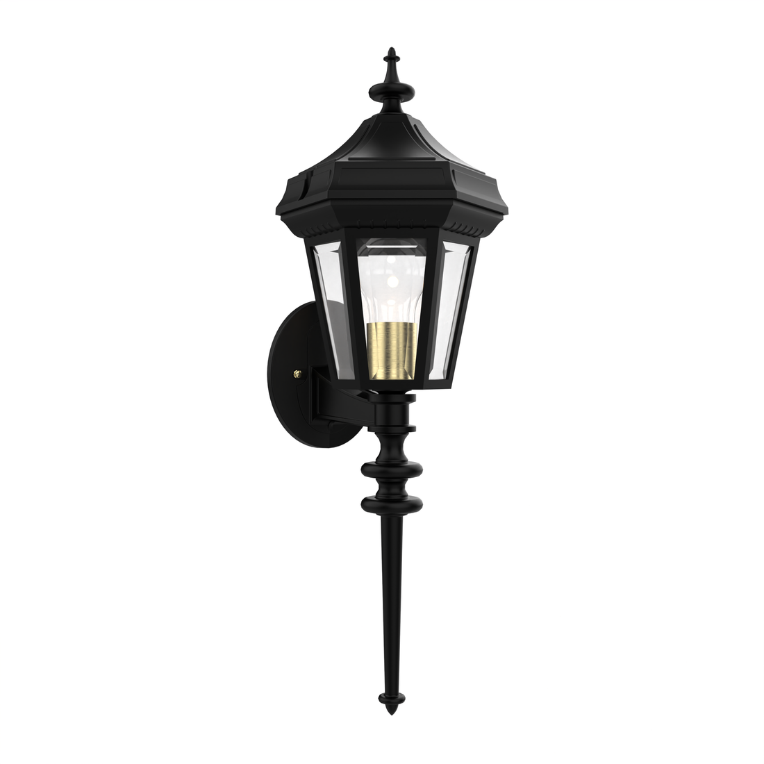 SNOC, OXFORD - WALL MOUNT UP WITH LONG STEM SMALL 14822, OUTDOOR WALL LIGHTS