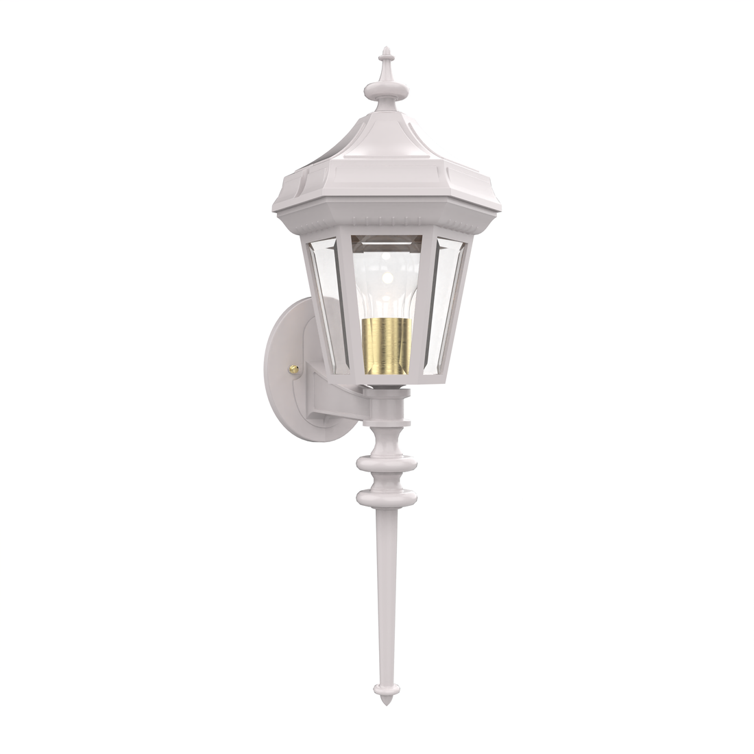 SNOC, OXFORD - WALL MOUNT UP WITH LONG STEM SMALL 14822, OUTDOOR WALL LIGHTS