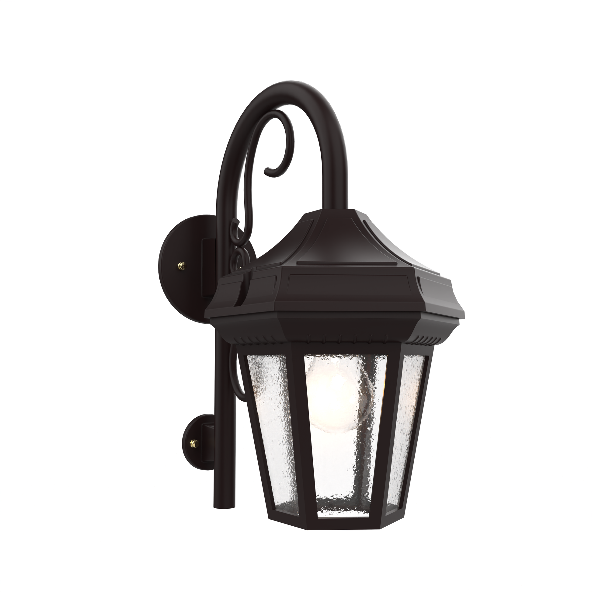 SNOC, OXFORD - WALL MOUNT DOWN WITH CANE OPEN BOTTOM SMALL 14893, OUTDOOR WALL LIGHTS