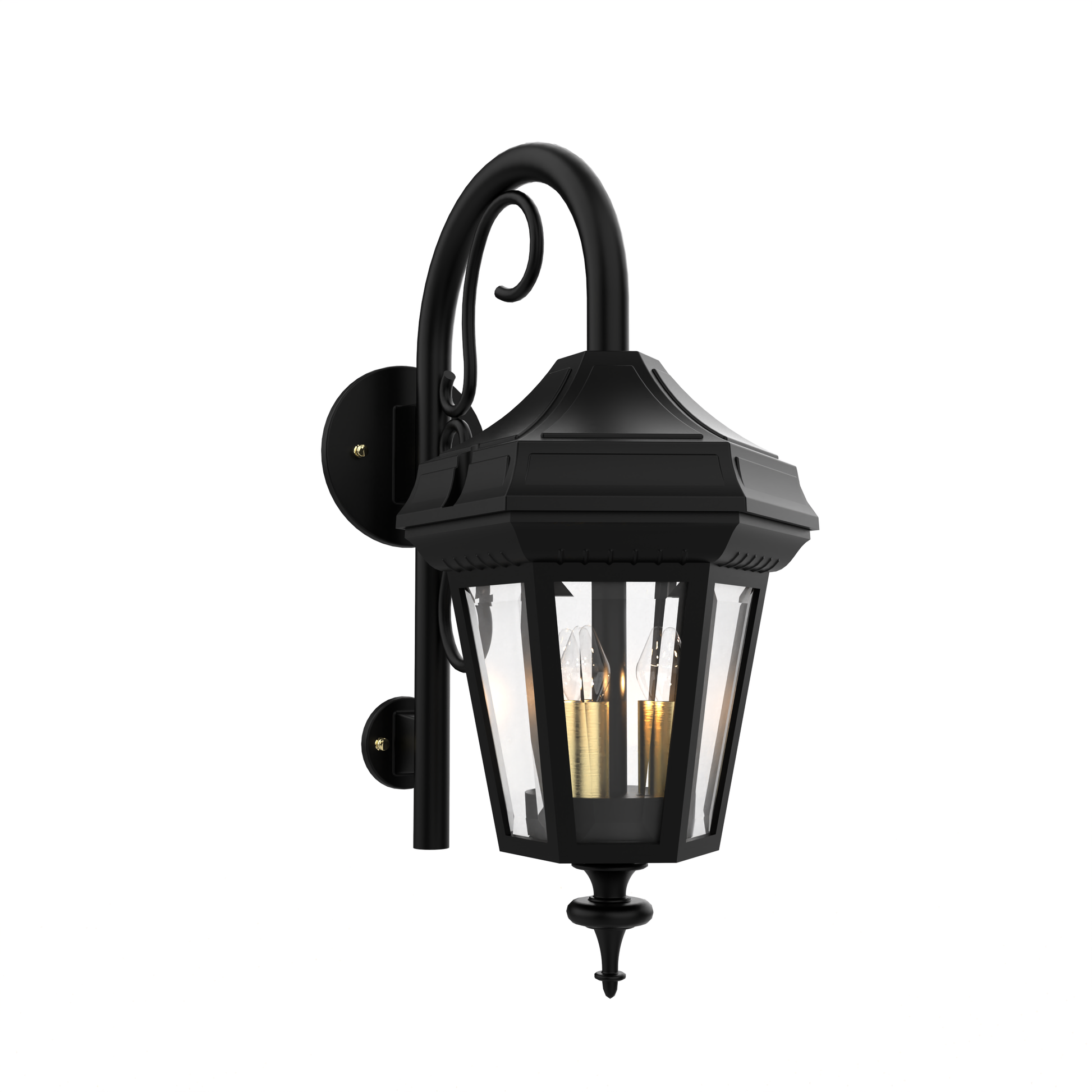 SNOC OXFORD - WALL MOUNT DOWN WITH CANE CLOSED BOTTOM SMALL 14898 - Wall