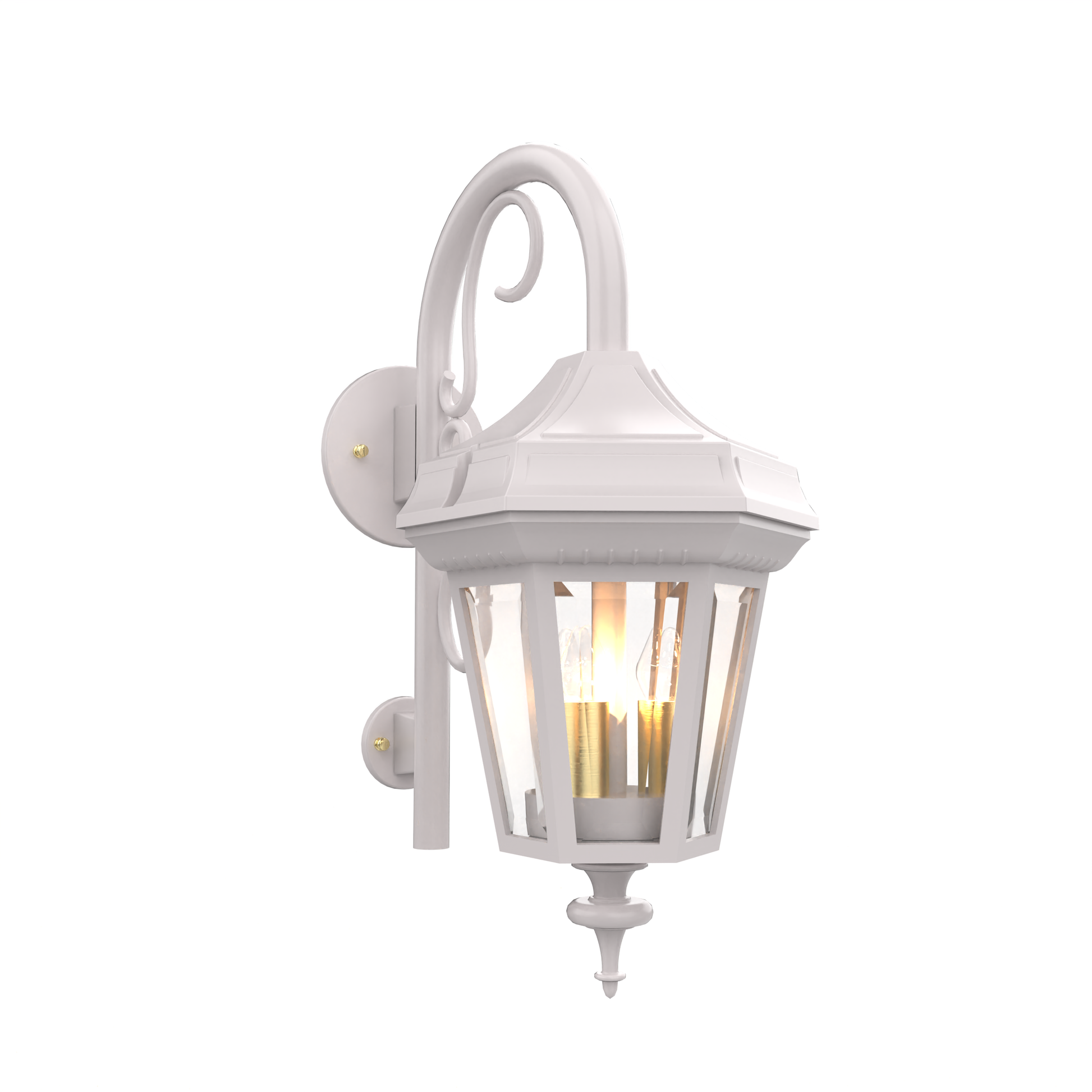 SNOC OXFORD - WALL MOUNT DOWN WITH CANE CLOSED BOTTOM SMALL 14898 - Wall