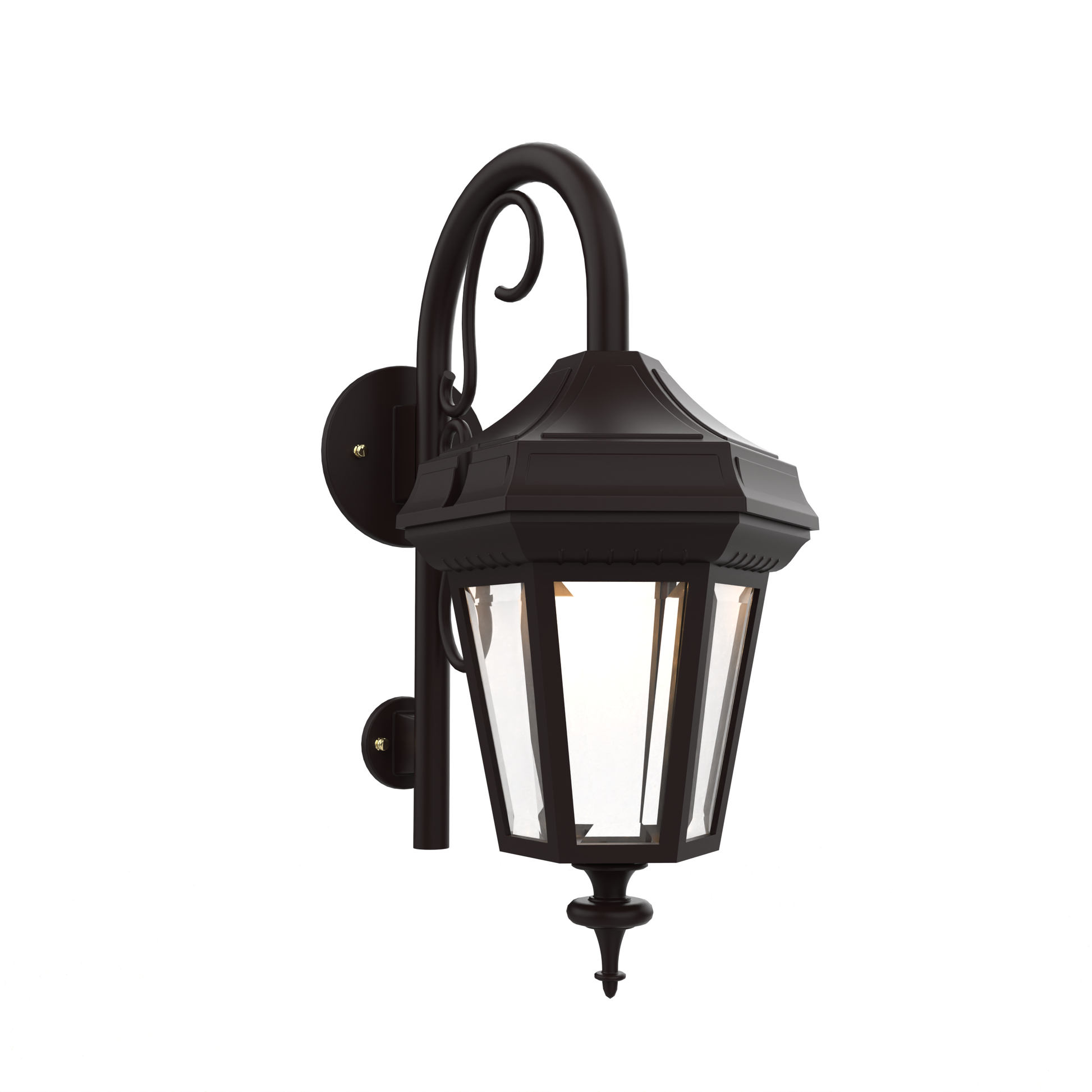 SNOC OXFORD - WALL MOUNT DOWN WITH CANE CLOSED BOTTOM SMALL 14898 - Wall