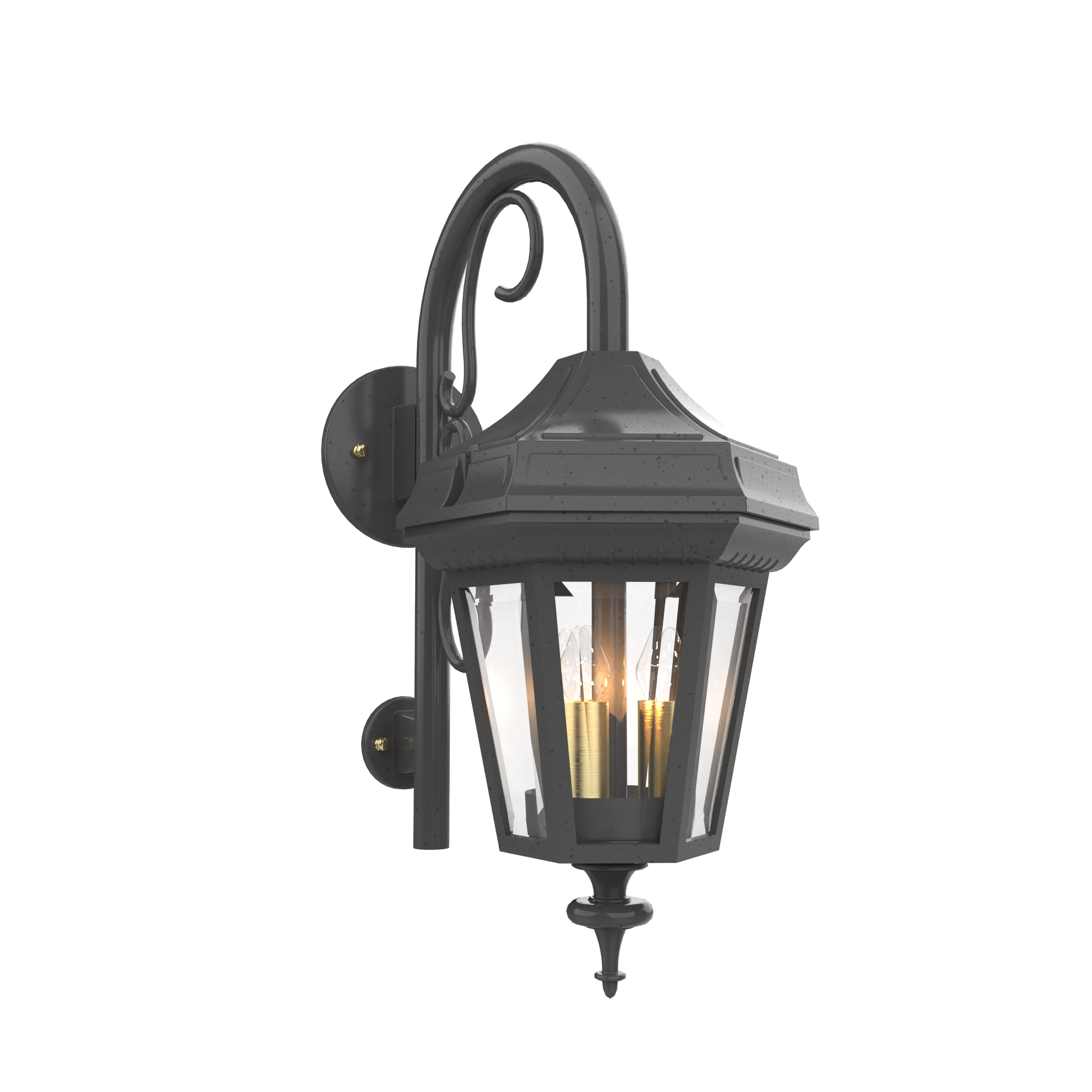 SNOC OXFORD - WALL MOUNT DOWN WITH CANE CLOSED BOTTOM SMALL 14898 - Wall