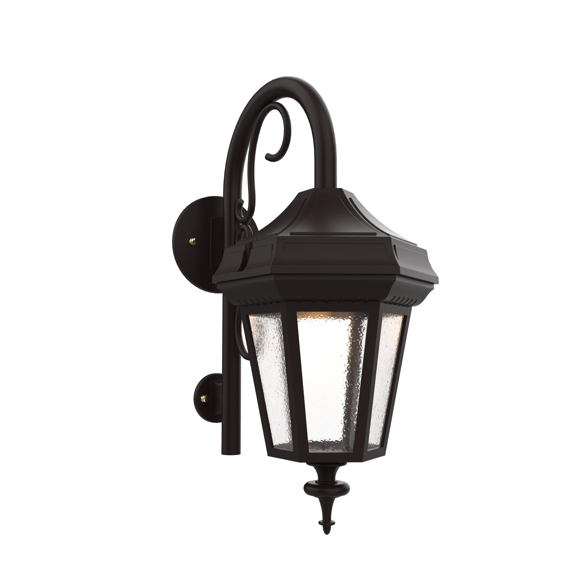 SNOC OXFORD - WALL MOUNT DOWN WITH CANE CLOSED BOTTOM SMALL 14898 - Wall